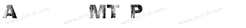 Arial MT Pro light字体转换